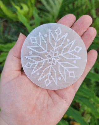 Etched Selenite Charging Plate