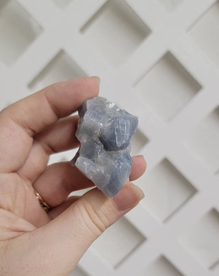 Blue Calcite Chunks