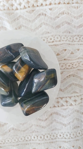 Hawks Eye (Blue Tigers Eye) Tumble