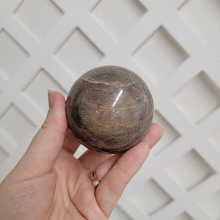 Black Moonstone Sphere 67mm