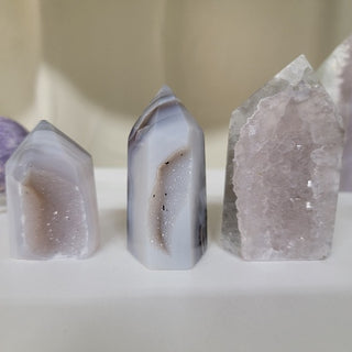 Druzy Agate Towers