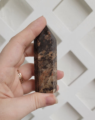 Dark Rhodonite Tower