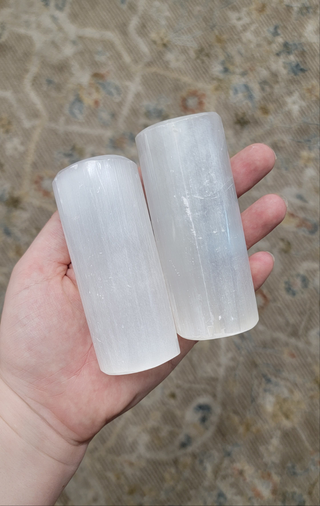 Selenite Harmonizers (Pair)