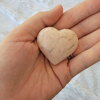 Pink Opal Heart