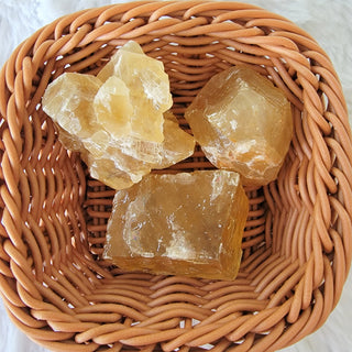 Raw Honey Calcite Chunk