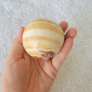 Yellow Calcite Sphere