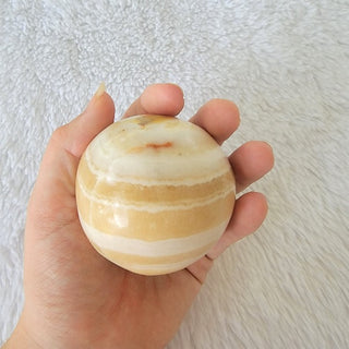 Yellow Calcite Sphere
